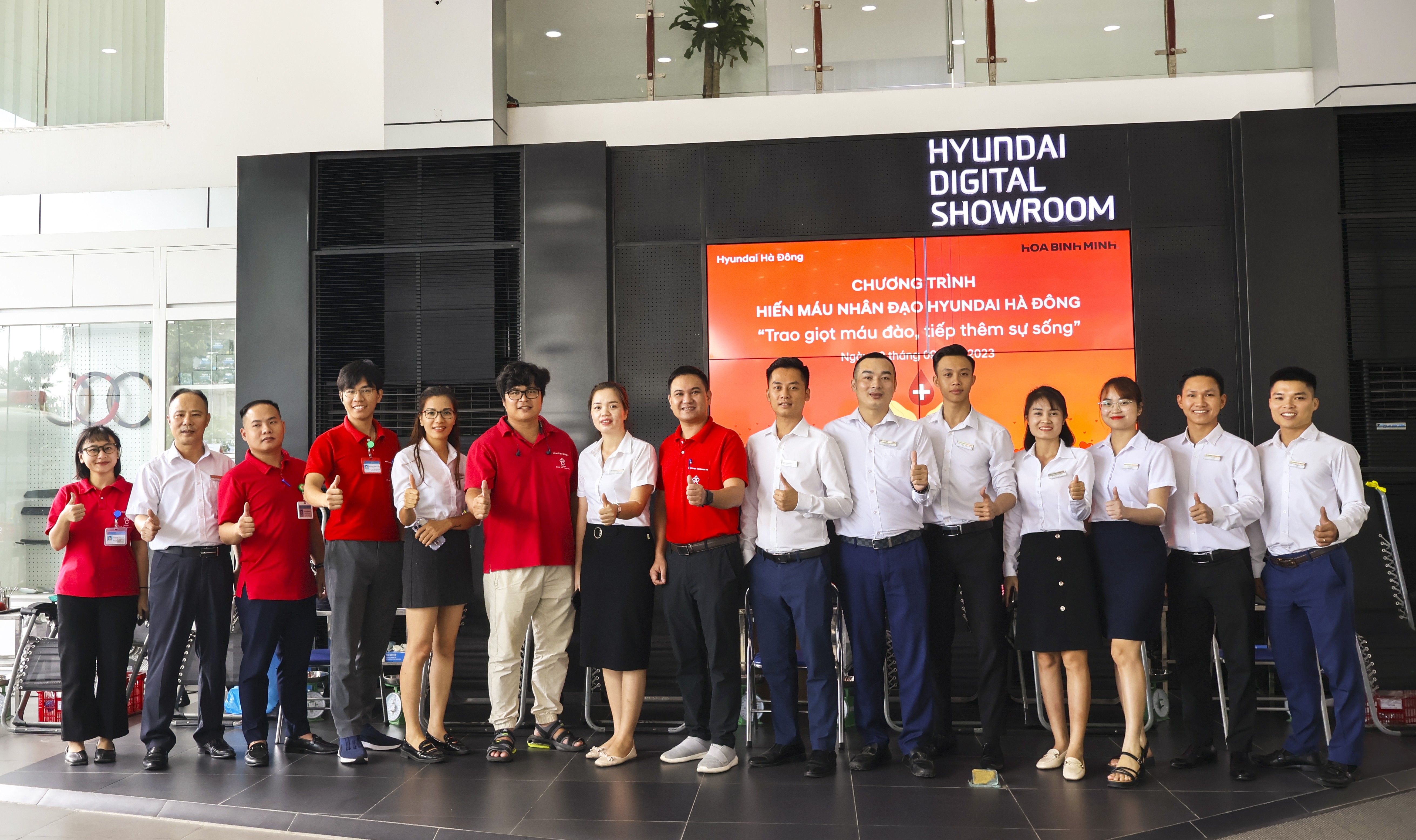 Chương trình hiến máu nhân đạo ý nghĩa tại Hyundai Hà Đông